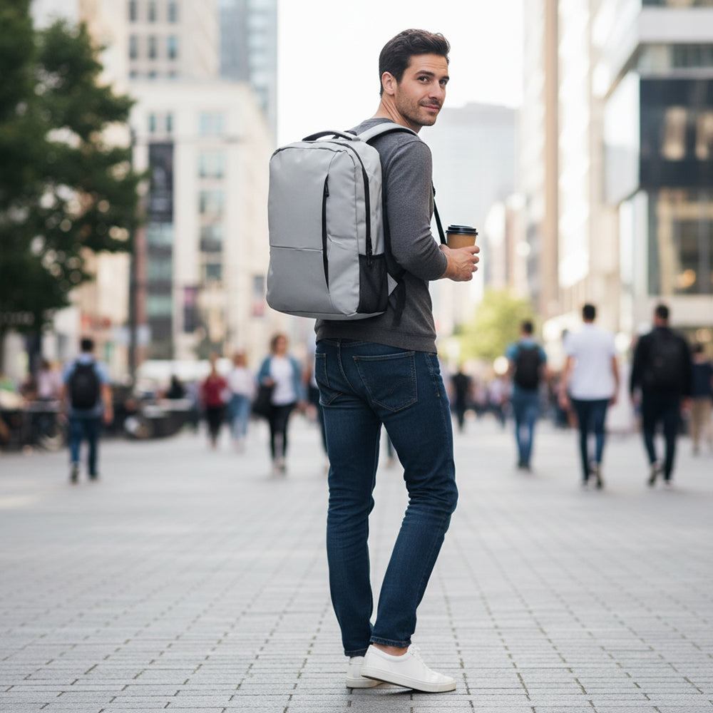 Sac a dos gris 31018
