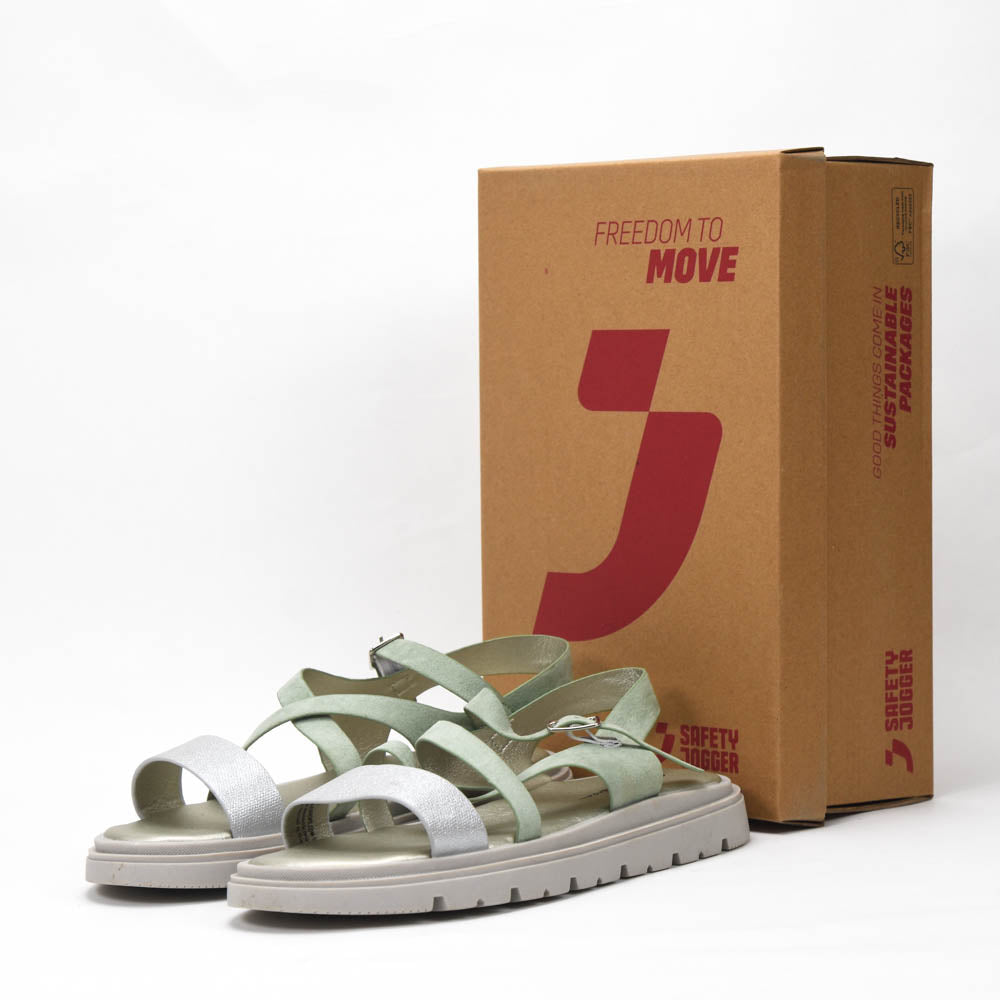Safety Jogger Sandales Femme Référence : 589563-SIL-MTG