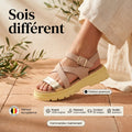 Safety Jogger Sandales Femme Référence : 589563-PLA-NUD