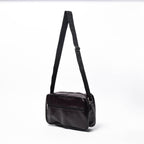 Sac Bandoulière Urbain en Simili Cuir Rouge terre brûlée 31017