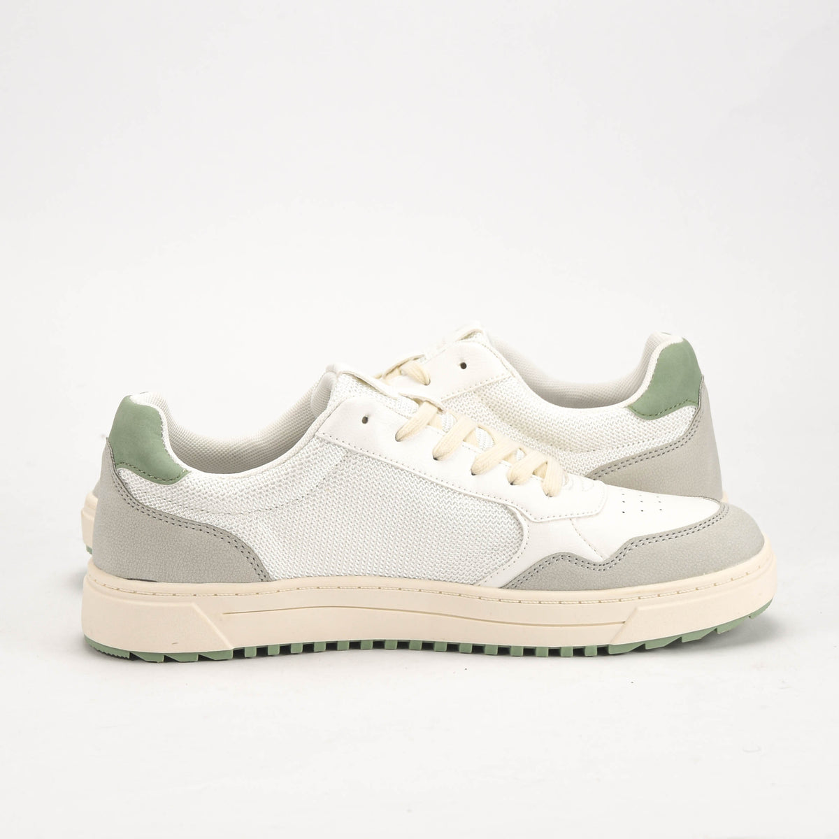 SAFETY JOGGER SHOES 11623-WHT-GRN