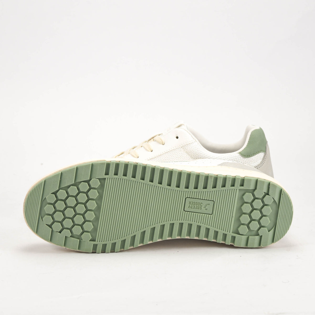 SAFETY JOGGER SHOES 11623-WHT-GRN