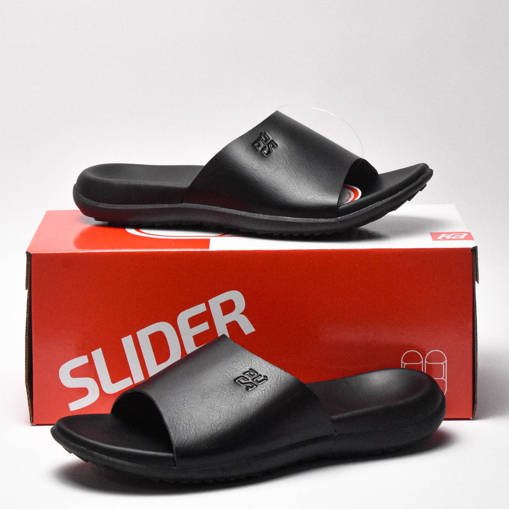 PUCA MEN SPORT SLIPPERS CRATER BLACK 10933