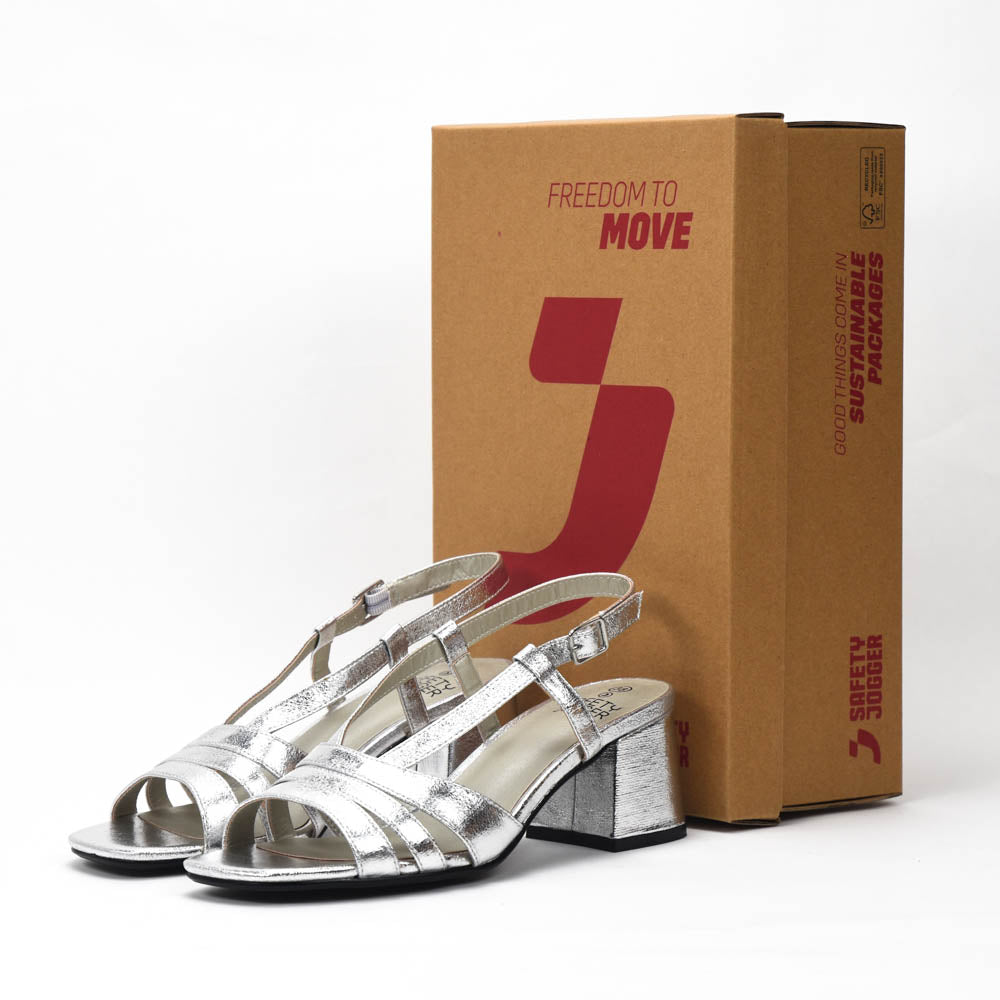 Safety Jogger Sandales a Talons Femme Référence : 613331-SIL