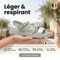 Safety Jogger Sandales Femme Référence : 589563-SIL-MTG