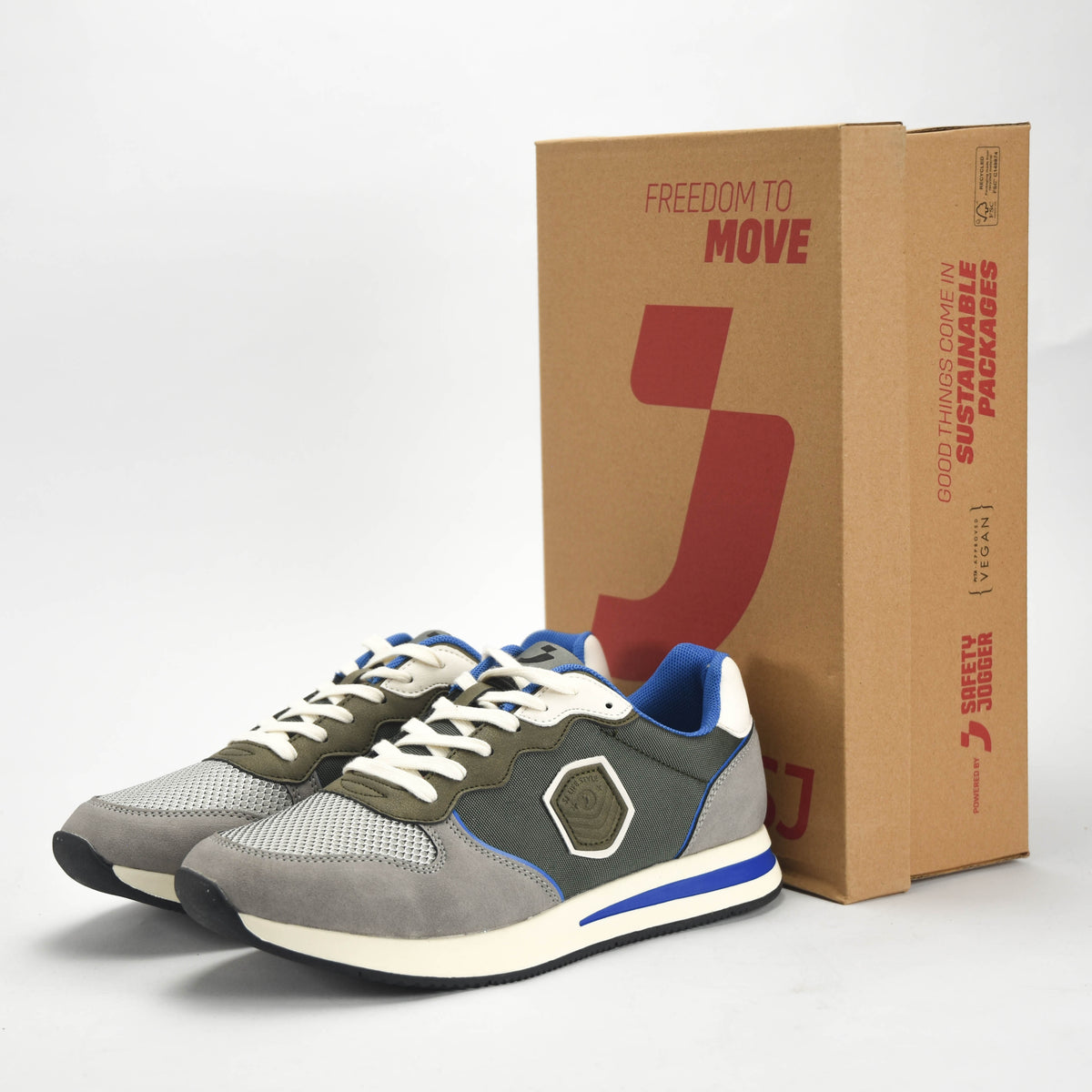 SAFETY JOGGER SHOES 611976-LGR-DGR