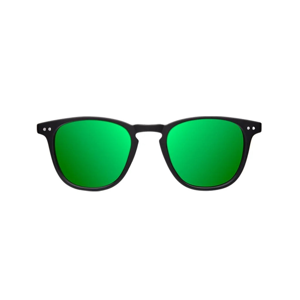 Northweek Wall Matte Black  Green Polarized Sunglasses NDW100001