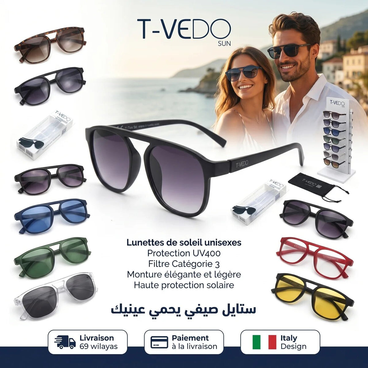 T-Vedo Sun Milano Nero M4
